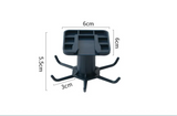 SpinRack Pro 360 Drehbarer Klebehaken-Organizer ohne Bohren – selbstklebender Hakenhalter für Küche & Bad | 360° drehbares Ordnungssystem | platzsparender Mehrzweck-Organizer