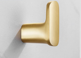 ChromeHold Premium Wandhaken Selbstklebend Messing Chrom – Bohrfreie Metallhaken für Bad, Küche, Flur & Schlafzimmer | Rostfreie Design-Wandhaken mit starker Klebefläche | Moderne Universal-Hakenlösung