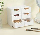 TischOrdnung Schubladenbox – Dreistöckiger Aufbewahrungsorganizer aus Kunststoff | Kompakt & Tragbar | Für Kosmetik, Schmuck und Schreibwaren
