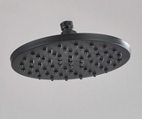 LuxRain Duschkopf Gold – Regendusche Messing | Runde Brause | Modernes Badezimmer Upgrade