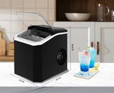 IceMaster Kompakt Eiswürfelmaschine – Tragbarer Eisbereiter Elektrisch | Schnelle Eiswürfel Produktion | Modernes Küchengerät