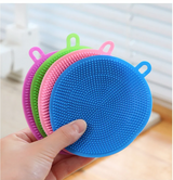 PureScrub Pro Silikon-Spülbürste – multifunktionales Küchenschrubber-Pad | hygienische Reinigung ohne Kratzer | langlebiger Küchenhelfer