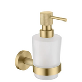 LuxBath Roségold Badset – Badezimmer Zubehör Edelstahl | Gebürstete Oberfläche | Wandmontiertes Hardware Set