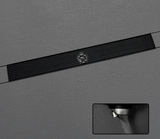 AquaLine Pro Premium Fliesen-Einleger Duschrinne Edelstahl 304 – Lineare Duschablaufgarnitur 600 mm | Geruchsdichte Design-Duschrinne mit Haarfang & Anti-Verstopfungssystem | Modernes Badablaufsystem in gebürstetem Gold & Grau