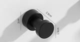 ChromeHold Premium Wandhaken Selbstklebend Messing Chrom – Bohrfreie Metallhaken für Bad, Küche, Flur & Schlafzimmer | Rostfreie Design-Wandhaken mit starker Klebefläche | Moderne Universal-Hakenlösung