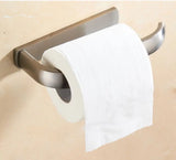 VINTARA Messing Toilettenpapierhalter – Wandhalter für WC-Rollen | Gebürstetes Design | Robust & Feuchtigkeitsbeständig