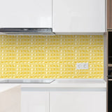MosaLine Premium 3D Mosaik Wandfliesen Aufkleber 10er Set PVC selbstklebend Küche & Bad – Wasserfeste Design-Wandsticker | Realistischer Fliesenoptik-Effekt für schnelle Raumgestaltung | Rückstandslos entfernbare Dekorfliesen