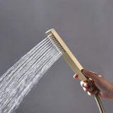 Duschstange Set Wand Edelstahl – Verstellbare Brausehalterung | Handdusche | Komfortables Duscherlebnis