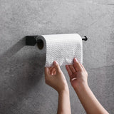 Rolluxe Premium Toilettenpapierhalter Edelstahl Selbstklebend Verlängert – Bohrfreier WC Rollenhalter für Badezimmer & Gäste-WC | Rostfreier Wandhalter mit modernem Design | Platzsparende Hygienelösung