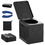 NomadiLoo Premium Faltbares Camping WC Tragbar Outdoor Reise-Toilette Klappbar – Mobile Campingtoilette für Auto, Festival & Notfall | Hygienisch, Robust & Platzsparend | Wiederverwendbare Sanitärlösung für unterwegs