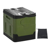 NomadiLoo Premium Faltbares Camping WC Tragbar Outdoor Reise-Toilette Klappbar – Mobile Campingtoilette für Auto, Festival & Notfall | Hygienisch, Robust & Platzsparend | Wiederverwendbare Sanitärlösung für unterwegs