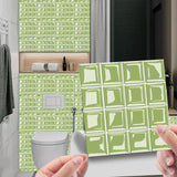 MosaLine Premium 3D Mosaik Wandfliesen Aufkleber 10er Set PVC selbstklebend Küche & Bad – Wasserfeste Design-Wandsticker | Realistischer Fliesenoptik-Effekt für schnelle Raumgestaltung | Rückstandslos entfernbare Dekorfliesen