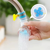 AquaSaver 360 Universal-Strahlregler für Wasserhähne – Drehbarer Wassersparer mit Filter | Küchenhahn-Bubbler mit 360° Rotation & verbessertem Wasserdruck