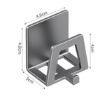 SteelGrip Premium Schwammhalter Edelstahl 304 Selbstklebend Wandorganizer ohne Bohren – Multifunktionaler Küchen- & Badhalter | Rostfrei, Modern & Platzsparend | Hygienische Aufbewahrungslösung