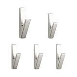 Nobressa Design Wandhaken Set – Robuste Metallhaken für Bad & Wohnbereich | Edle Mattoptik | Stilvolle Ordnungslösung