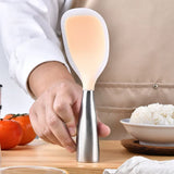 SilicoCook Pro Silikon-Kochlöffel – hitzebeständiger Antihaft-Küchenlöffel | ergonomischer Griff mit Hitzeschutz | lebensmittelechtes Kochbesteck