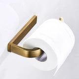 ImperiumBronze Premium Badaccessoire Set Antik Messing 5-teilig mit WC-Bürstenhalter – Wandmontiertes Komplettset für Badezimmer | Klassisches Vintage Design aus Kupferlegierung | Hochwertige Sanitär-Organisation im Retro-Stil