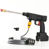 AquaBlast Pro Akku-Hochdruckreiniger 30 Bar für 18V Akkusysteme – Kabelloser Hochleistungsreiniger | 1000W Druckreiniger mit Schaumlanze & Mehrstrahldüse | Mobiler Reinigungsprofi für Auto, Garten & Haus