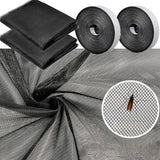 MückenSchild Schutzgewebe – Polyester Insektenschutz für Fenster | Feinmaschig & Faltbar | Fliegennetz für Wohnräume