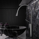 LuxAura Waschbeckenhahn Roségold – Messing Mischbatterie | Drehbarer Wasserhahn | Modernes Badezimmer Design