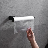 Rolluxe Premium Toilettenpapierhalter Edelstahl Selbstklebend Verlängert – Bohrfreier WC Rollenhalter für Badezimmer & Gäste-WC | Rostfreier Wandhalter mit modernem Design | Platzsparende Hygienelösung