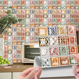 MosaLine Premium 3D Mosaik Wandfliesen Aufkleber 10er Set PVC selbstklebend Küche & Bad – Wasserfeste Design-Wandsticker | Realistischer Fliesenoptik-Effekt für schnelle Raumgestaltung | Rückstandslos entfernbare Dekorfliesen
