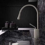 LuxAura Waschbeckenhahn Roségold – Messing Mischbatterie | Drehbarer Wasserhahn | Modernes Badezimmer Design