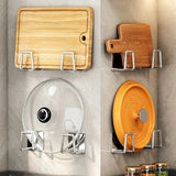 Küchen Schwammhalter Wand Edelstahl – Spül Organizer Selbstklebend | Abtropfhalter & Haken System