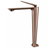 Moderne Waschbeckenarmatur Hochformat Roségold – Badarmatur | Einhebelmischer | Elegantes Highlight