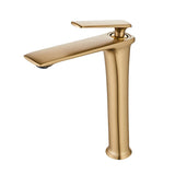 Designer Badarmatur Waschbecken – Einhebelmischer | Warm Kalt Wasserhahn | Stilvolles Luxus Upgrade