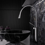 LuxAura Waschbeckenhahn Roségold – Messing Mischbatterie | Drehbarer Wasserhahn | Modernes Badezimmer Design