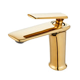 Designer Badarmatur Waschbecken – Einhebelmischer | Warm Kalt Wasserhahn | Stilvolles Luxus Upgrade