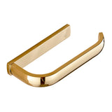 VINTARA Messing Toilettenpapierhalter – Wandhalter für WC-Rollen | Gebürstetes Design | Robust & Feuchtigkeitsbeständig