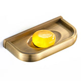 ImperiumBronze Premium Badaccessoire Set Antik Messing 5-teilig mit WC-Bürstenhalter – Wandmontiertes Komplettset für Badezimmer | Klassisches Vintage Design aus Kupferlegierung | Hochwertige Sanitär-Organisation im Retro-Stil