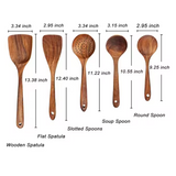 NaturEssence Premium Holz-Küchenhelfer-Set mit Aufbewahrungsgefäß – 5-teiliges Kochbesteck aus Naturholz | Schonendes Kochutensilien-Set für Antihaftgeschirr | Nachhaltiges Küchenorganisations-Set