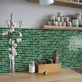 MarbleStyle Premium Marmoroptik Wandaufkleber Schwarz-Weiß Selbstklebend – Wasserfeste Fliesenfolie 1/6/12er Set | Elegante Design-Wandverkleidung für Küche & Bad | Hitzebeständige PVC Fliesensticker