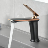 Designer Badarmatur Waschbecken – Einhebelmischer | Warm Kalt Wasserhahn | Stilvolles Luxus Upgrade