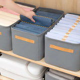 Wäschefach Faltbare Aufbewahrungsbox – Kleideraufbewahrung für Schrank und Schublade | Übersichtliche Ordnung | Raumsparende Lösung