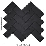 ChevronStone Pro Selbstklebende 3D-Fischgrät-Wandfliesen aus Premium-Vinyl – Wasser- & Hitzebeständige Design-Rückwand für Küche, Bad & Wohnräume | Moderne Peel & Stick Wandverkleidung