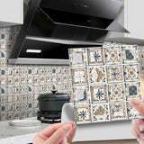 MosaLine Premium 3D Mosaik Wandfliesen Aufkleber 10er Set PVC selbstklebend Küche & Bad – Wasserfeste Design-Wandsticker | Realistischer Fliesenoptik-Effekt für schnelle Raumgestaltung | Rückstandslos entfernbare Dekorfliesen