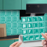 MosaLine Premium 3D Mosaik Wandfliesen Aufkleber 10er Set PVC selbstklebend Küche & Bad – Wasserfeste Design-Wandsticker | Realistischer Fliesenoptik-Effekt für schnelle Raumgestaltung | Rückstandslos entfernbare Dekorfliesen