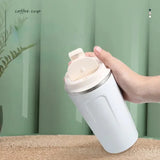 WärmeZeit Thermobecher – 380/510 ml Vakuumbecher aus 304-Edelstahl | 6–12 Stunden Temperaturerhalt | Auslaufsicherer Kaffeebecher mit Deckel