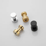 ChromeHold Premium Wandhaken Selbstklebend Messing Chrom – Bohrfreie Metallhaken für Bad, Küche, Flur & Schlafzimmer | Rostfreie Design-Wandhaken mit starker Klebefläche | Moderne Universal-Hakenlösung