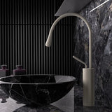 LuxAura Waschbeckenhahn Roségold – Messing Mischbatterie | Drehbarer Wasserhahn | Modernes Badezimmer Design