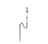 FlexiFlow Premium Universal Ablaufventil Waschbecken Pop-Up System – Teleskopischer Geruchsverschluss für Küche & Bad | Flexibles höhenverstellbares Messing-Abflussset | Anti-Geruch Technologie