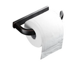 VINTARA Messing Toilettenpapierhalter – Wandhalter für WC-Rollen | Gebürstetes Design | Robust & Feuchtigkeitsbeständig