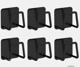 Küchen Schwammhalter Wand Edelstahl – Spül Organizer Selbstklebend | Abtropfhalter & Haken System