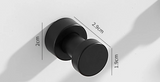 ChromeHold Premium Wandhaken Selbstklebend Messing Chrom – Bohrfreie Metallhaken für Bad, Küche, Flur & Schlafzimmer | Rostfreie Design-Wandhaken mit starker Klebefläche | Moderne Universal-Hakenlösung