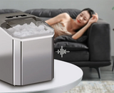 IceMaster Kompakt Eiswürfelmaschine – Tragbarer Eisbereiter Elektrisch | Schnelle Eiswürfel Produktion | Modernes Küchengerät
