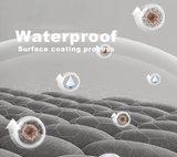 AquaFold Magnet Duschvorhang faltbar – Wasserdichter Spritzschutz für Walk-in-Duschen | Platzsparend | Magnetische Abdichtung